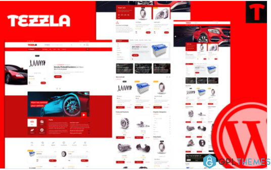 Tezzla Automobile Car Accessories Shop WordPress Theme