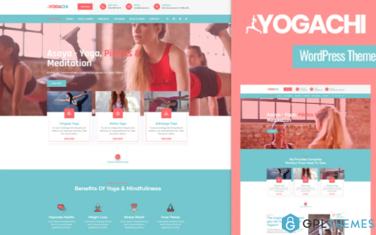 Yogachi Yoga And Fitness WordPress Theme