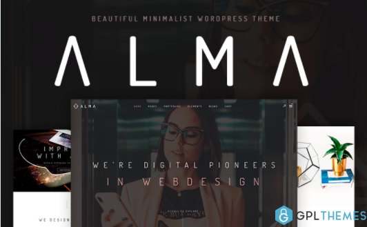 Alma Minimalist WordPress Theme