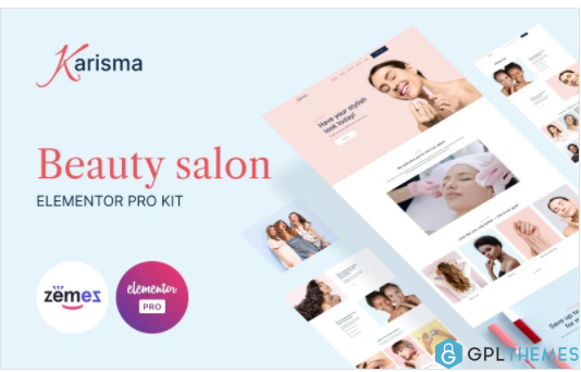 Beauty Salon Karisma Elementor Kit