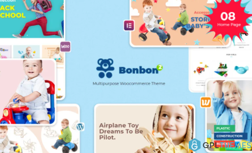Bonbon Baby Kids Store WooCommerce Theme