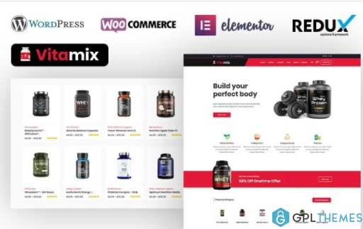 Dawa Sports Fitness Nutrition and Supplements Store WooCommerce Theme