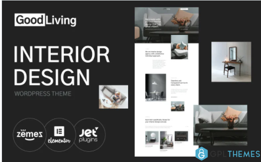 GoodLiving Interior Design WordPress Theme