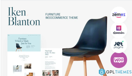 Iken Blanton Furniture And Interior Design WordPress Theme