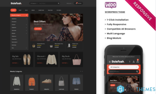 Rolefash The Ultimate Fashion Store WooCommerce Theme