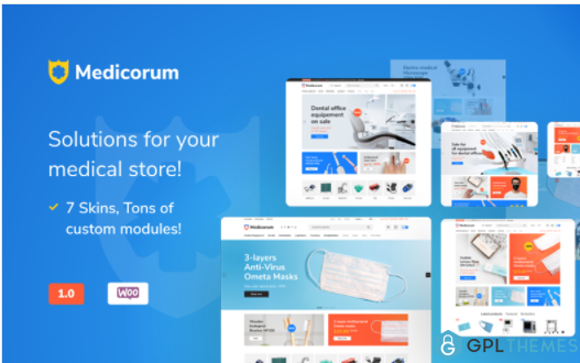 Medicorum Medical Store WooCommerce Theme