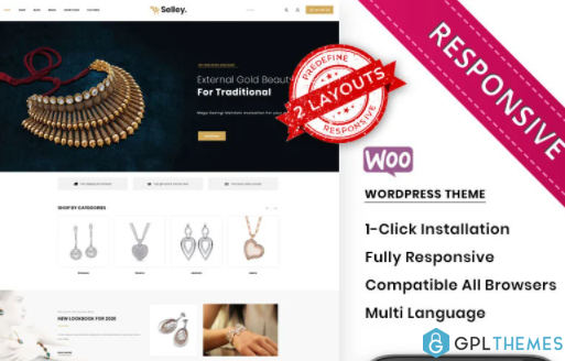 Selley Multipurpose Premium Responsive WooCommerce Theme