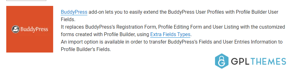 Profile Builder – BuddyPress Add on Search downloads
