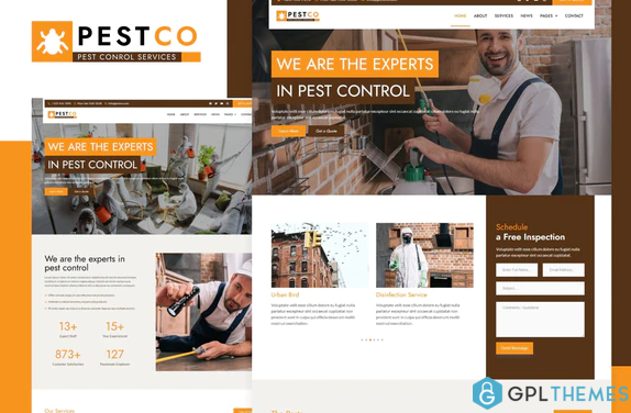 Pestco Pest Control Elementor Template Kit