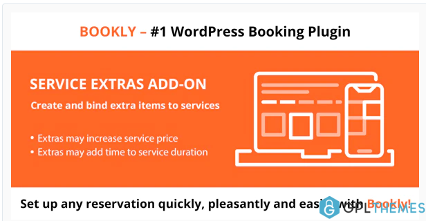 Bookly Service Extras Add on 4.1