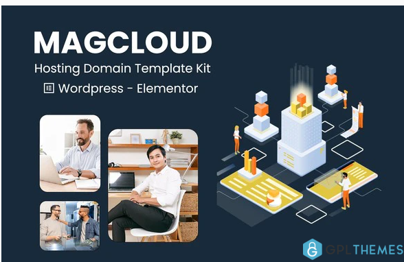 Magcloud Hosting Domain Elementor Template Kit