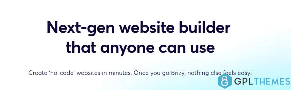 Brizy Pro – Next gen Website Builder