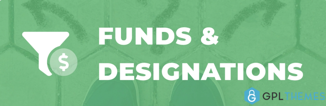 GiveWP – Funds and Designations