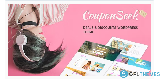 CouponSeek Deals Discounts WordPress Theme