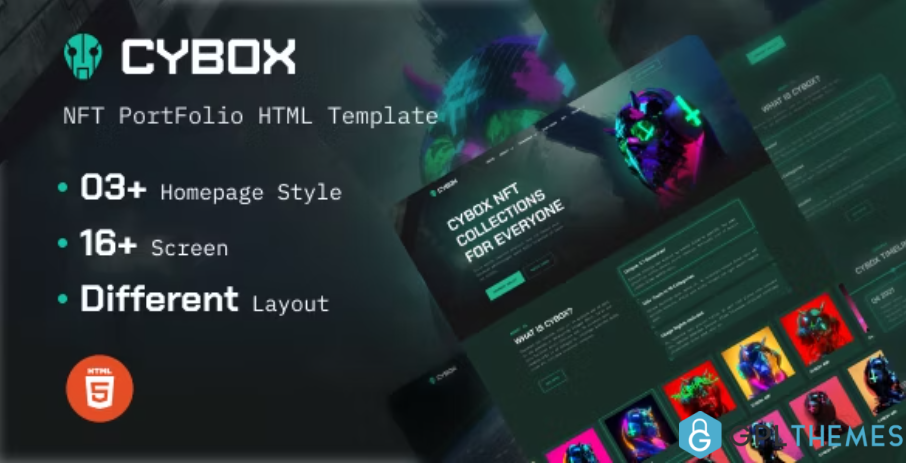 Cybox-NFT-Collections-HTML-Template