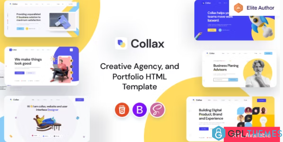Collax-Creative-Agency-And-Portfolio-HTML5-Template