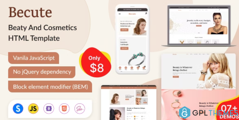 Becute-Jewelry-Cosmetics-and-Beauty-eCommerce-HTML-Template