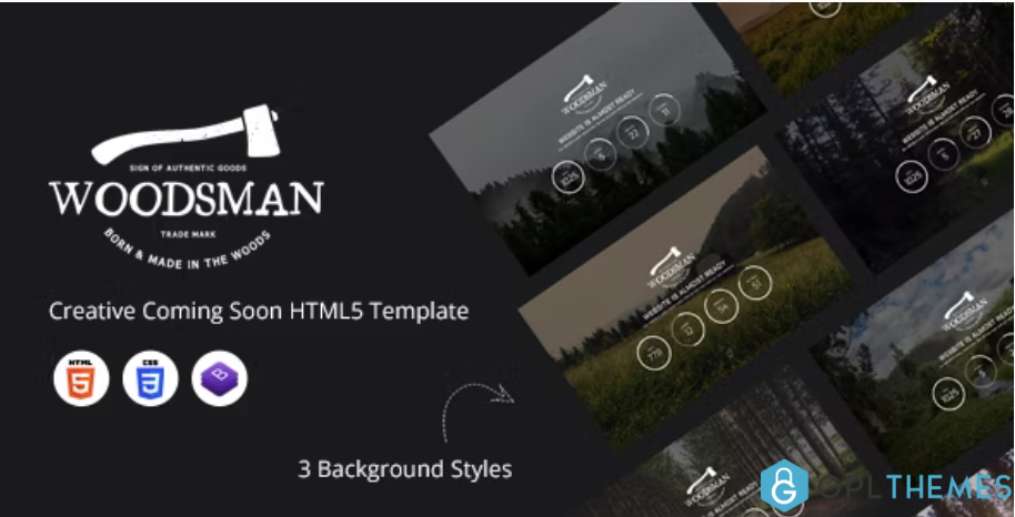 Woodsman-Creative-Coming-Soon-HTML5-Template