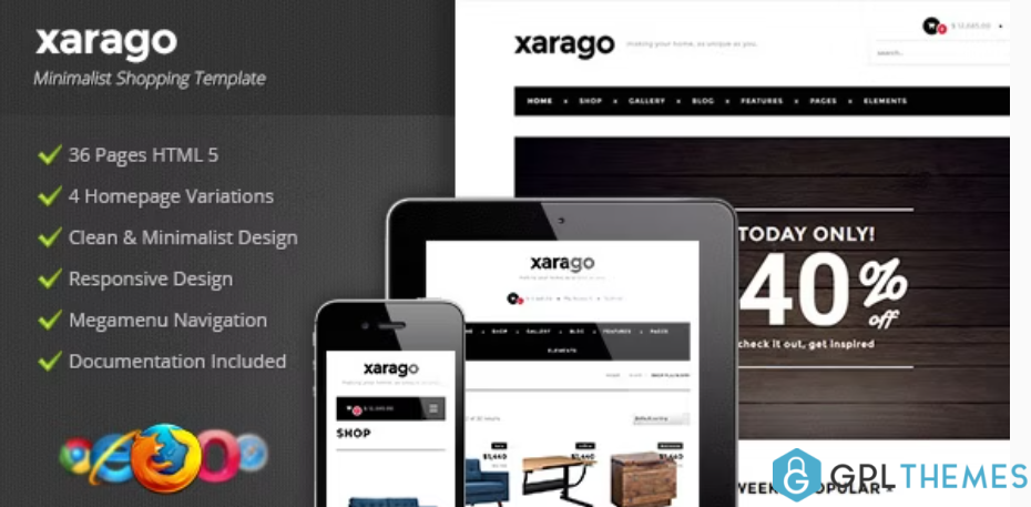 Xarago-Minimalist-Shopping-Template