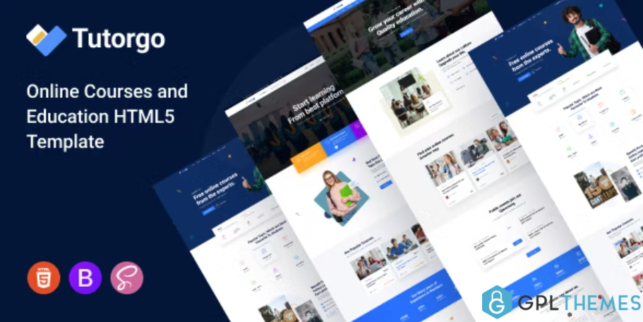 Tutorgo Online Learning and Education HTML Template