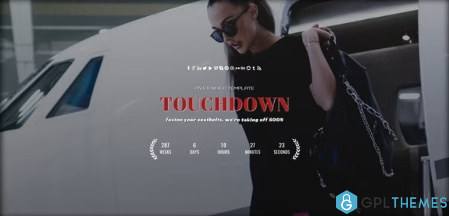 Touchdown-Responsive-Coming-Soon-Page