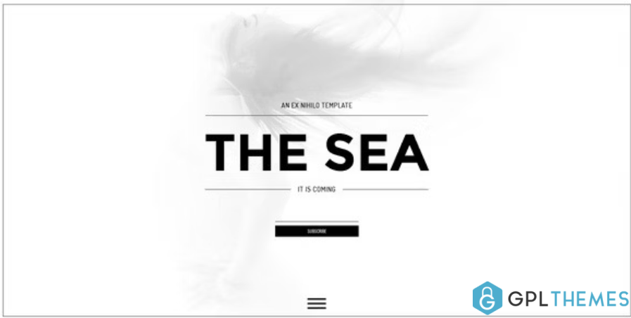 The-Sea-Responsive-Coming-Soon-Page