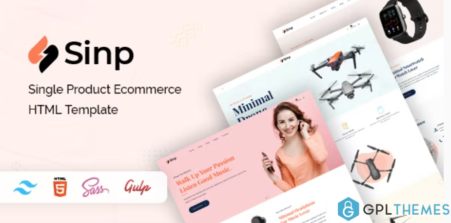 Sinp-Single-Product-Ecommerce-HTML-Template