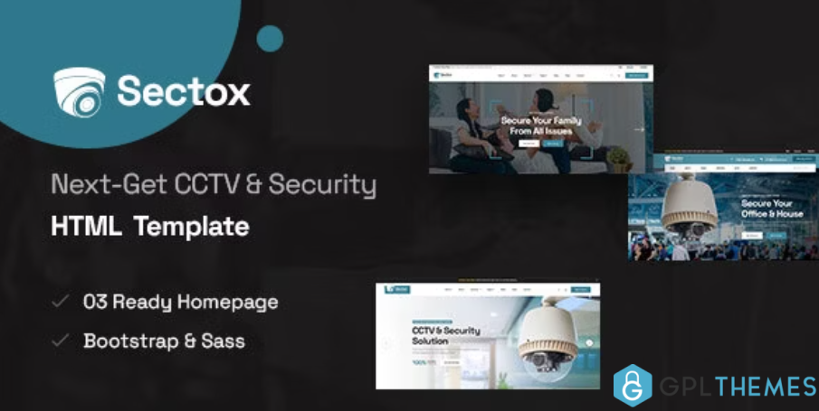 Sectox-CCTV-Security-HTML-Template