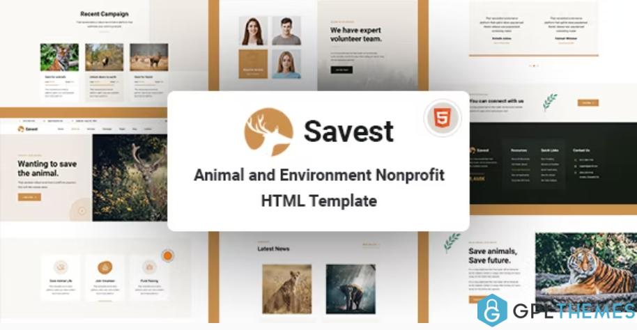 Savest-Animal-Shelter-Website-Template