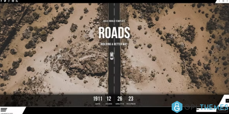 Roads-Responsive-Coming-Soon-Page