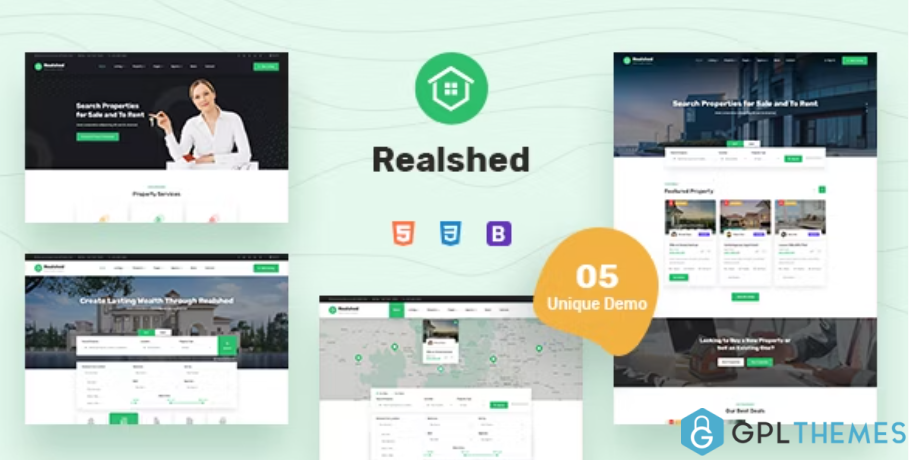 Realshed-Real-Estate-HTML-Template