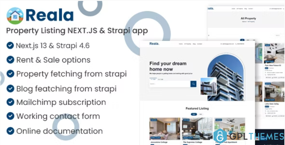 Reala-Property-Listing-NEXT.JS-Strapi-app