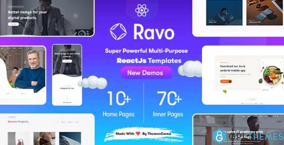 Ravo-React-Multipurpose-Creative-Template
