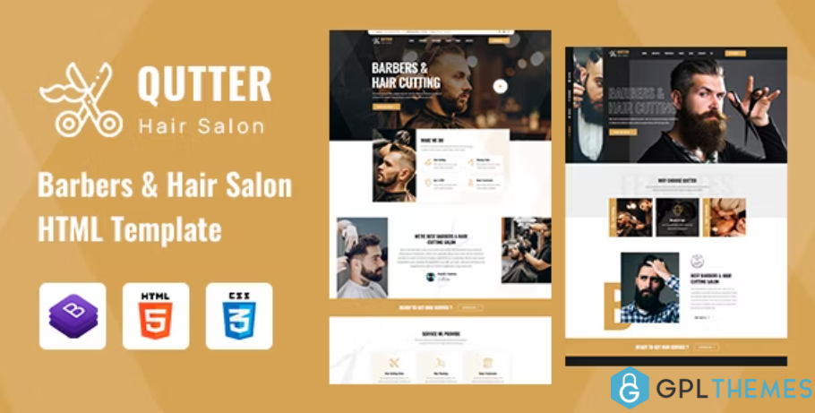 Qutter-Barbers-Hair-Salons-HTML-Template
