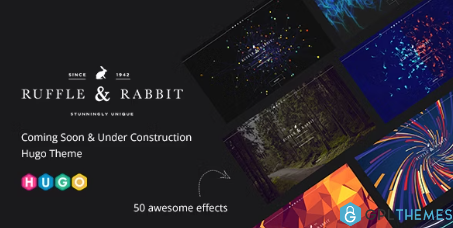 Rabbit-Coming-Soon-Under-Construction-Hugo-Theme