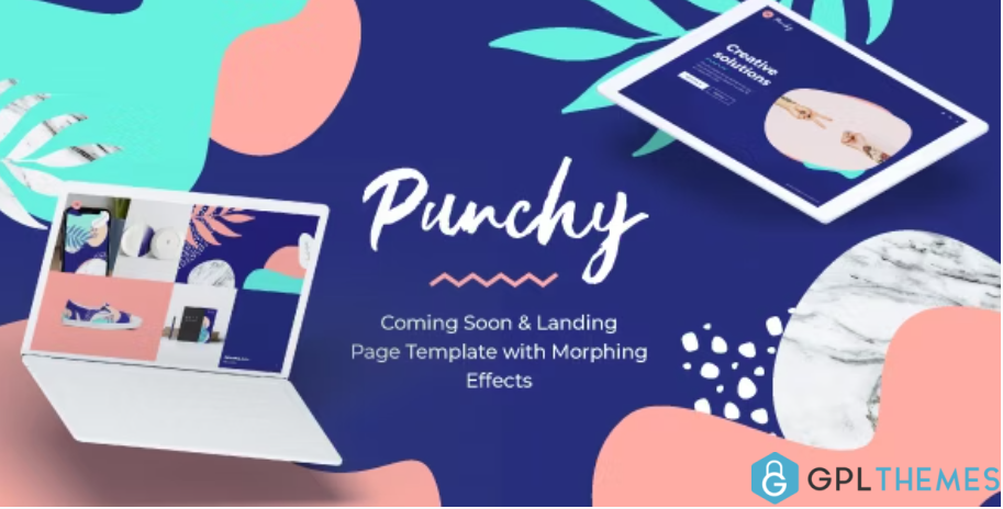 Punchy-Coming-Soon-and-Landing-Page-Template-with-Morphing-Effects