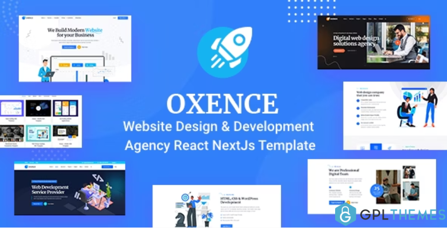 Oxence-Web-Design-Agency-React-NextJs-Template