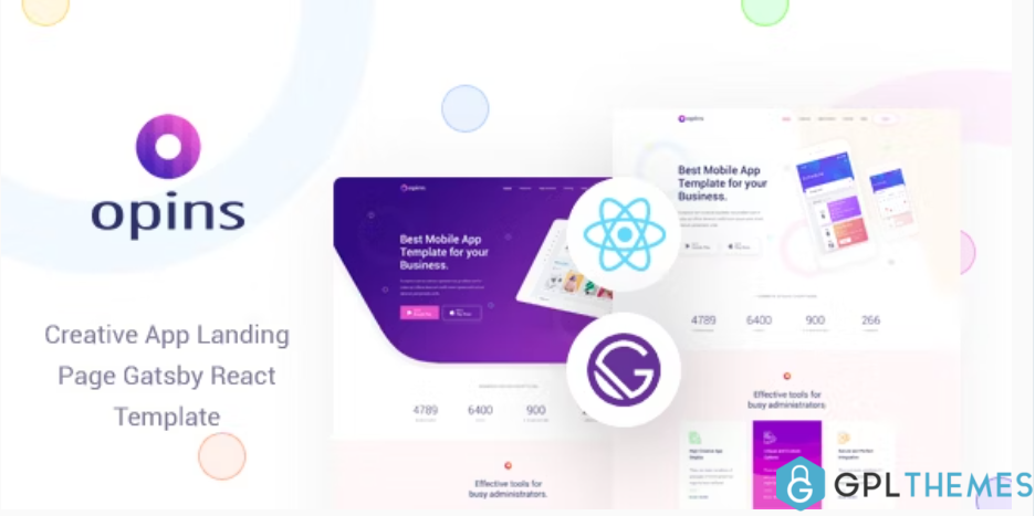 Opins-Gatsby-React-App-Landing-Page-Template