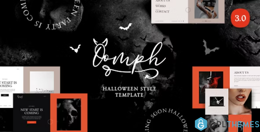 Oomph-Halloween-Style-Coming-Soon-Landing-Page-Template