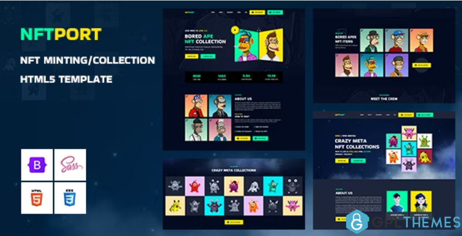 Nftport-NFT-Minting-Collection-Landing-Page-HTML5-Template