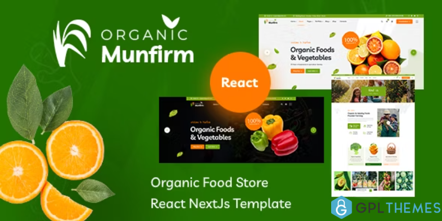 Munfirm-Organic-Food-Store-React-NextJs-Template
