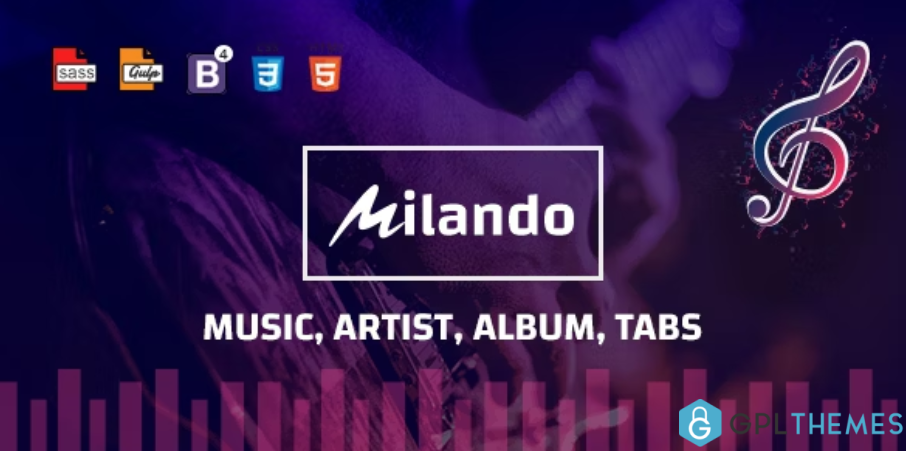 Milando-Music-Portal-Playback-HTML-Template