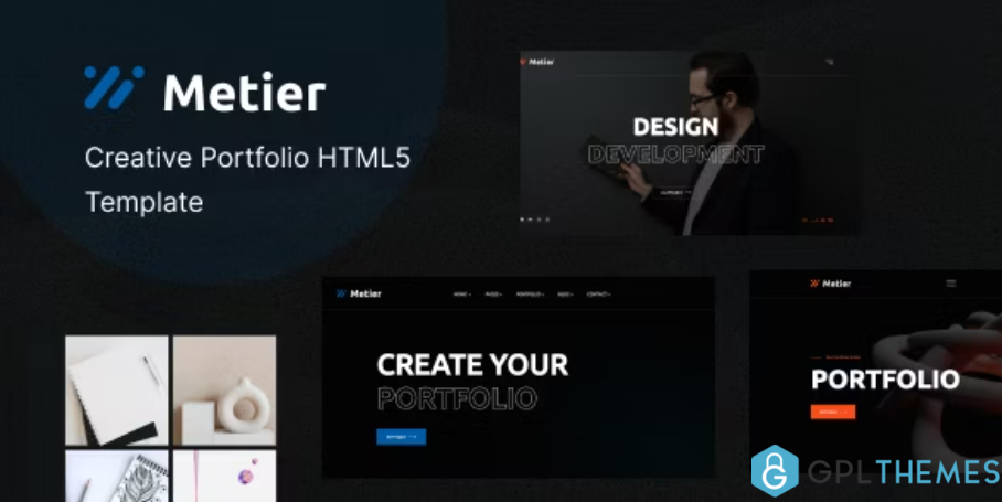 Metier-Personal-Portfolio-HTML-Template