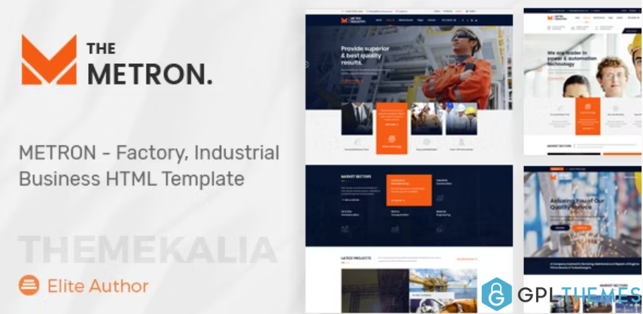 METRON-Industrial-Business-HTML-Template