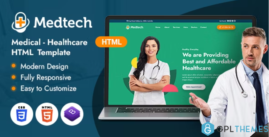 Medtech-HTML-Template