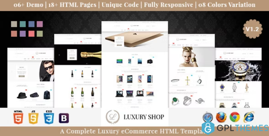 Luxury-Shop-eCommerce-HTML-Template