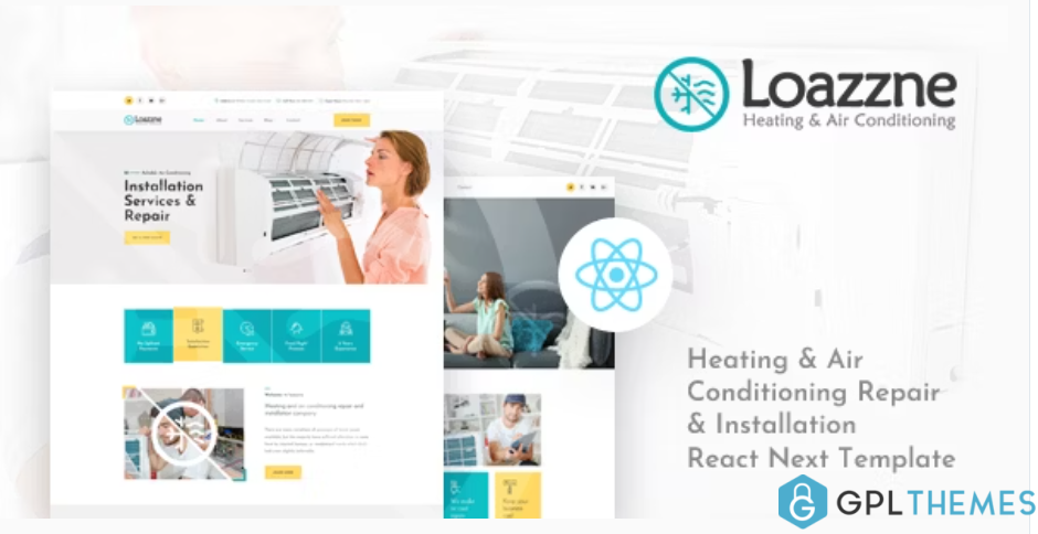 Loazzne-React-Next-Heating-Air-Conditioning-Services-Template
