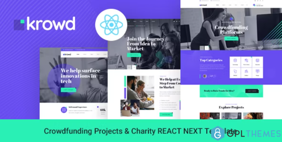 Krowd-Crowdfunding-Projects-Charity-React-Next-Template