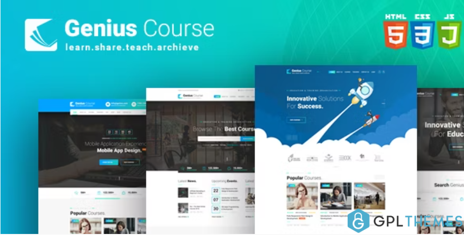 Genius-Course-School-Classes-Institute-HTML-Template