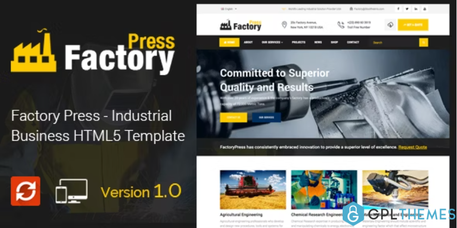 Factory-Press-Industrial-Business-HTML5-Template